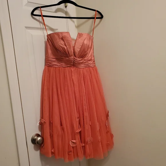 KNT LTD | Dresses | Knt Ltd Size 6 Terracotta Cocktail Dress | Poshmark